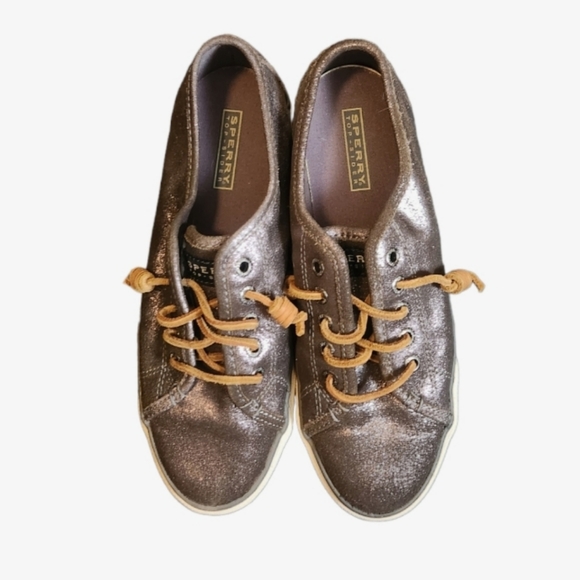 Sperry Top-Sider Sparkle Slip-On Tennis Shoes - Picture 6 of 8